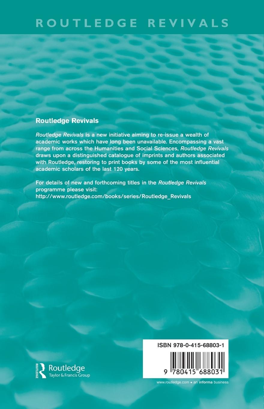 Rückseitencover Marxism (Routledge Revivals)