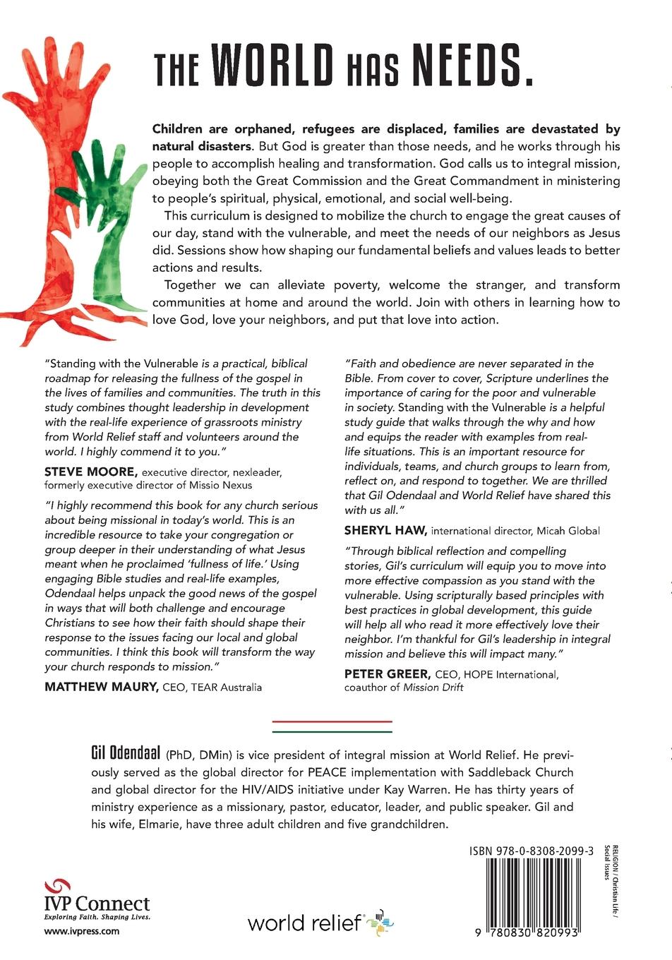 Rückseitencover Standing with the Vulnerable