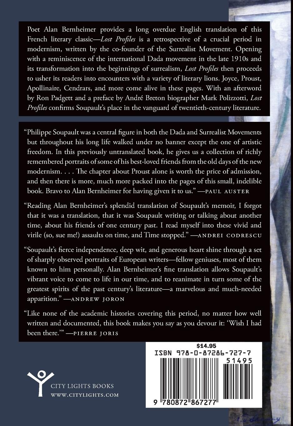 Rückseitencover Lost Profiles