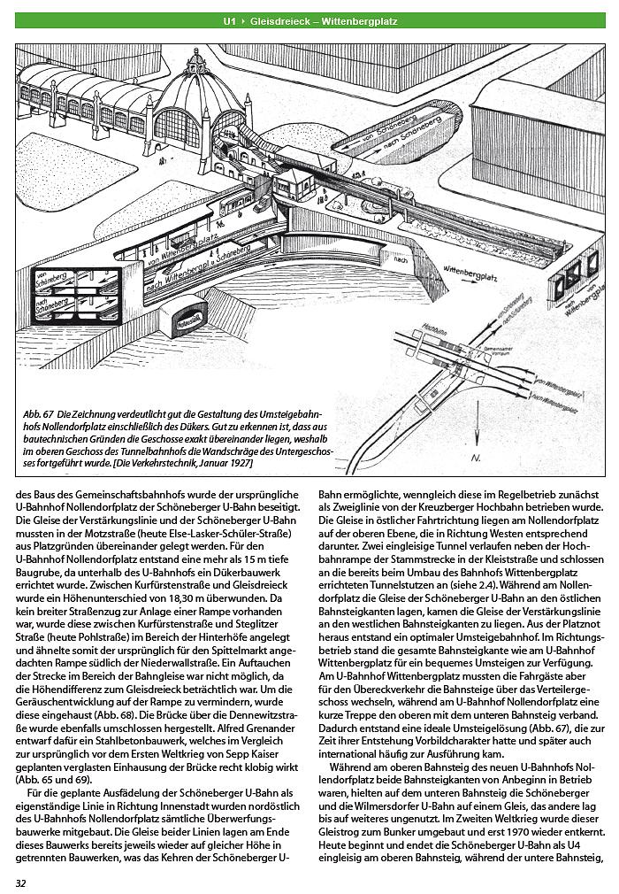 Beispielinhalt (Bild) Berliner U-Bahn-Linien: U1