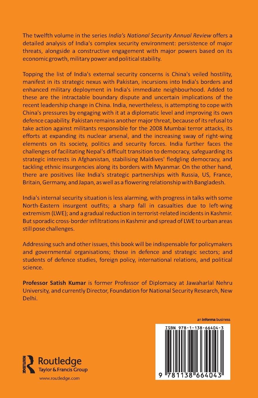 Rückseitencover India's National Security