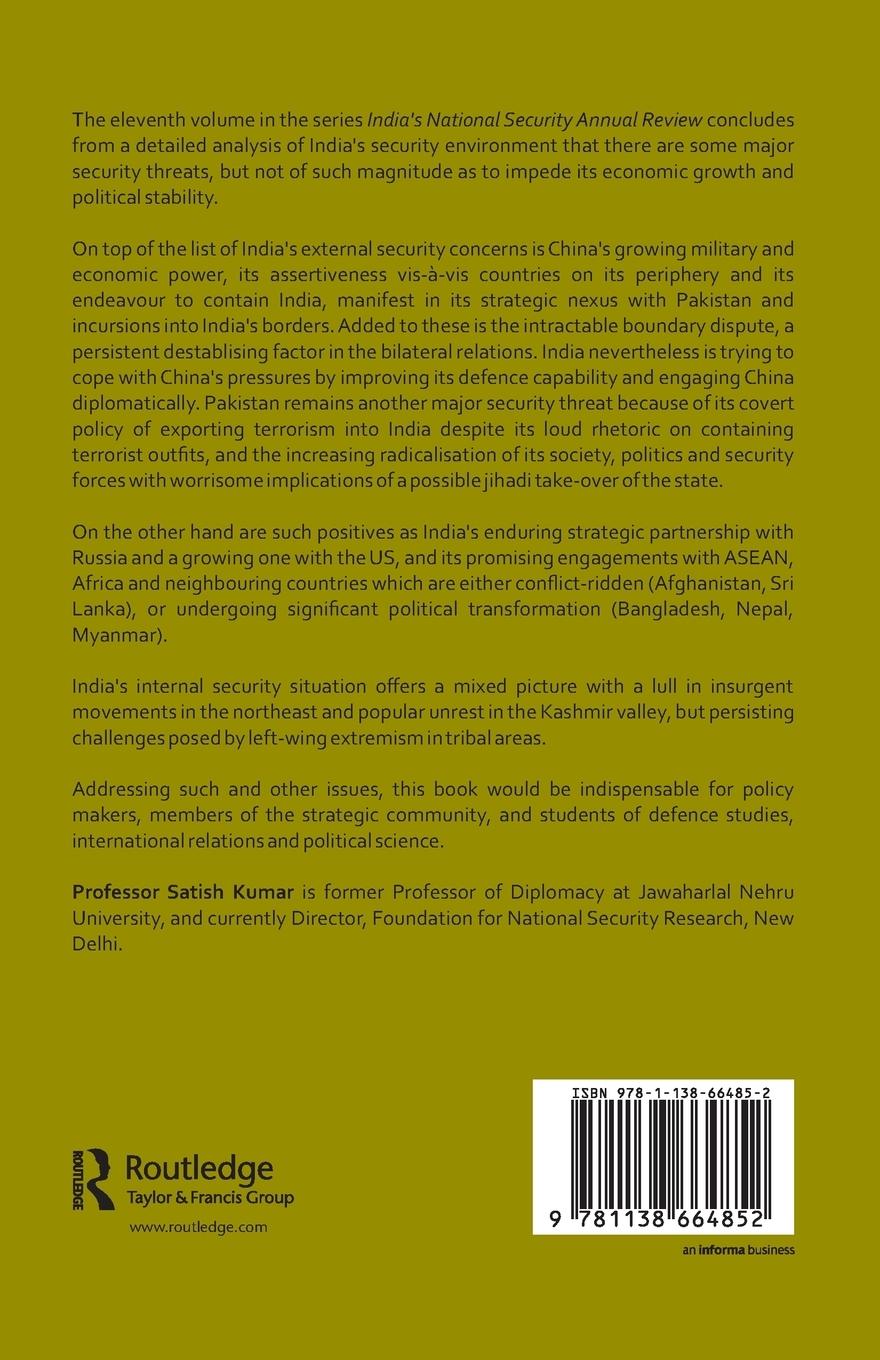 Rückseitencover India's National Security