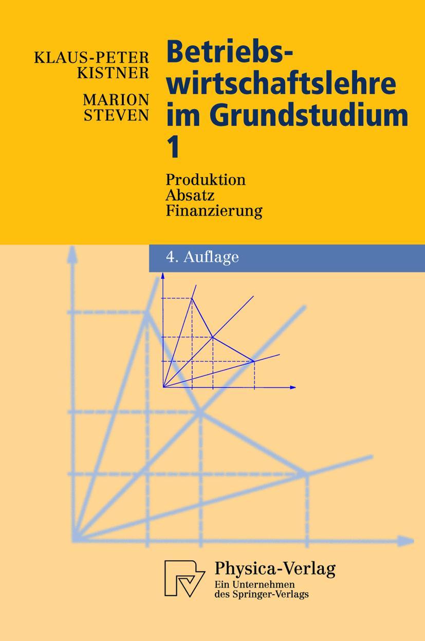 Vorderes Coverbild Betriebswirtschaftslehre im Grundstudium