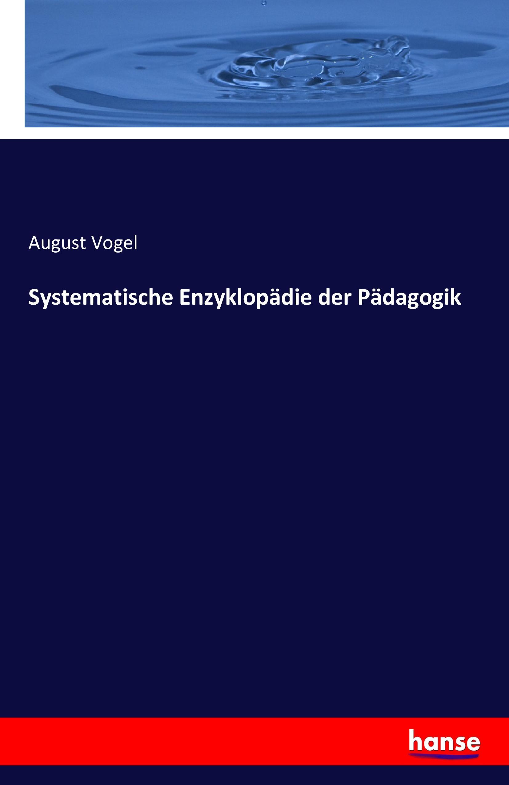 Vorderes Coverbild Systematische Enzyklopädie der Pädagogik