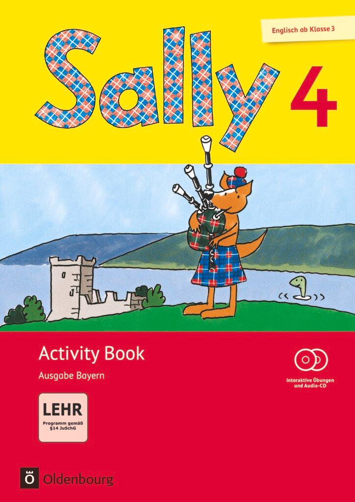 Vorderes Coverbild Sally 4. Jahrgangsstufe - Ausgabe Bayern - Activity Book mit interaktiven Übungen