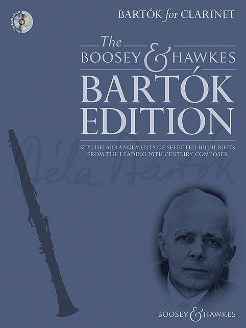Vorderes Coverbild Bartok for Clarinet: Stylish Arrangements for Clarinet and Piano [With CD (Audio)]