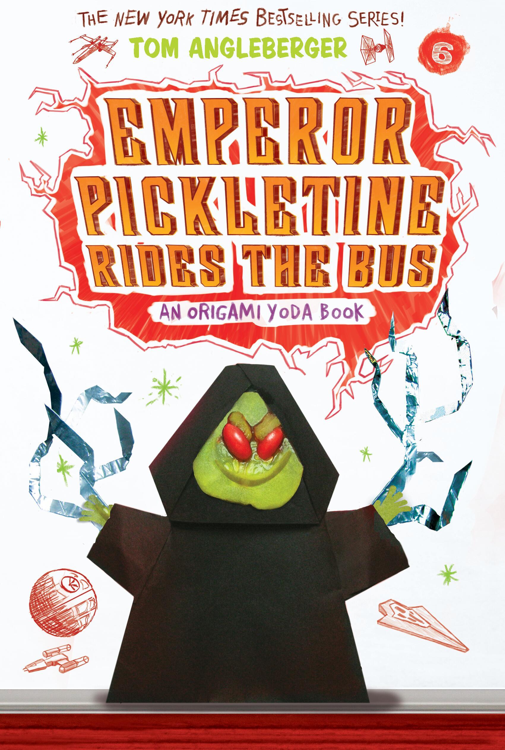 Vorderes Coverbild Emperor Pickletine Rides the Bus (Origami Yoda #6)