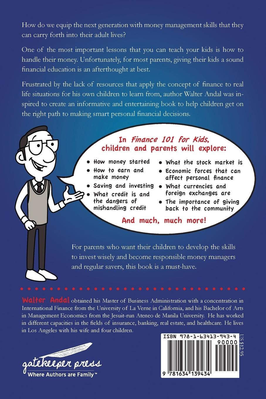 Rückseitencover Finance 101 for Kids