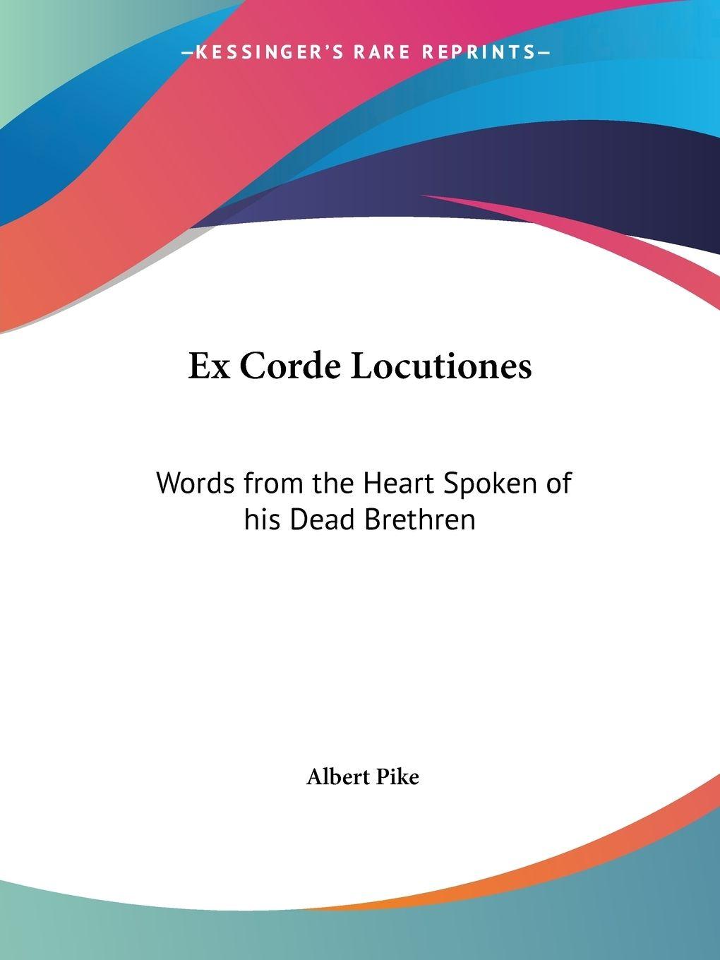 Vorderes Coverbild Ex Corde Locutiones