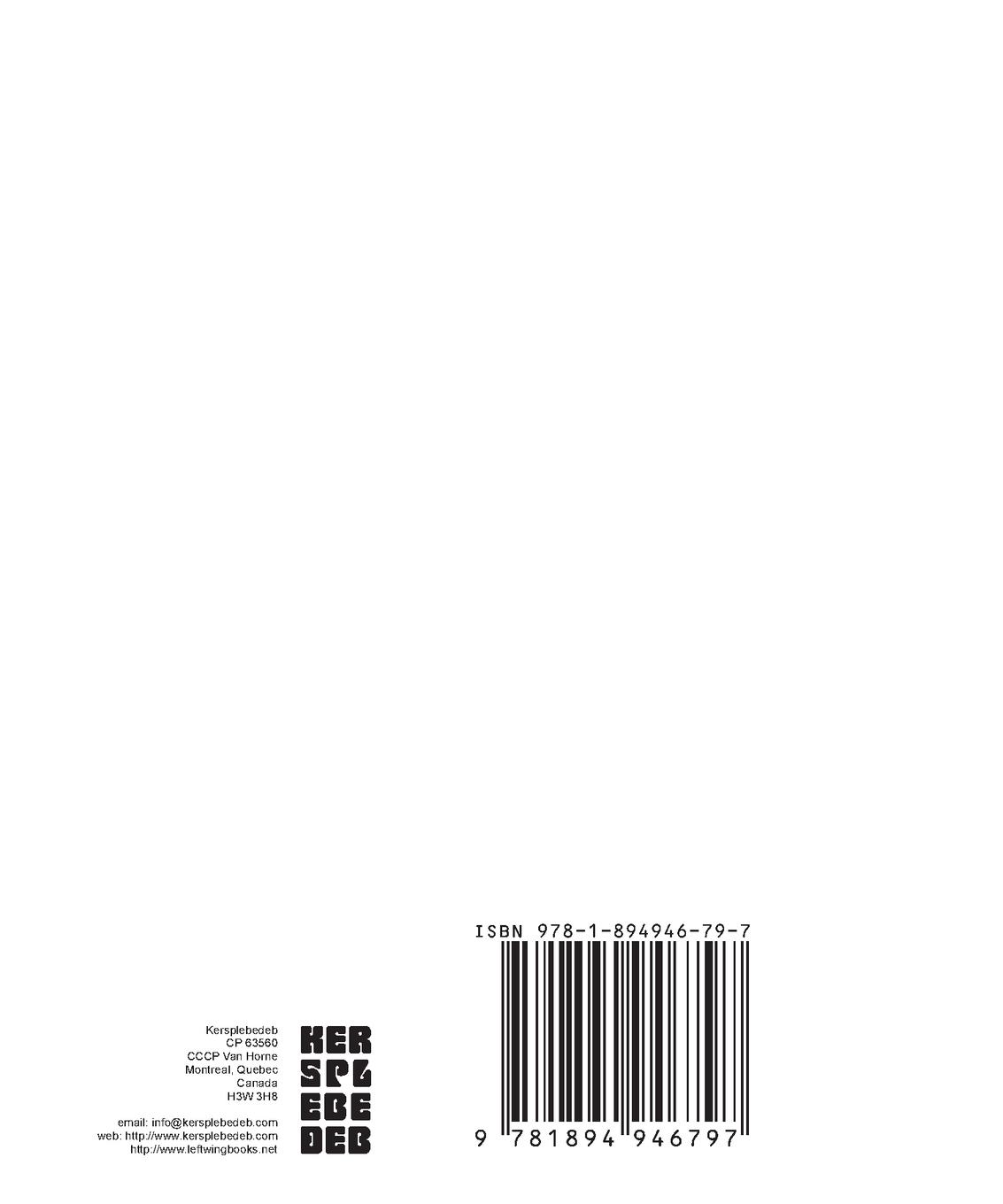 Rückseitencover Karl Marx and Friedrich Engels