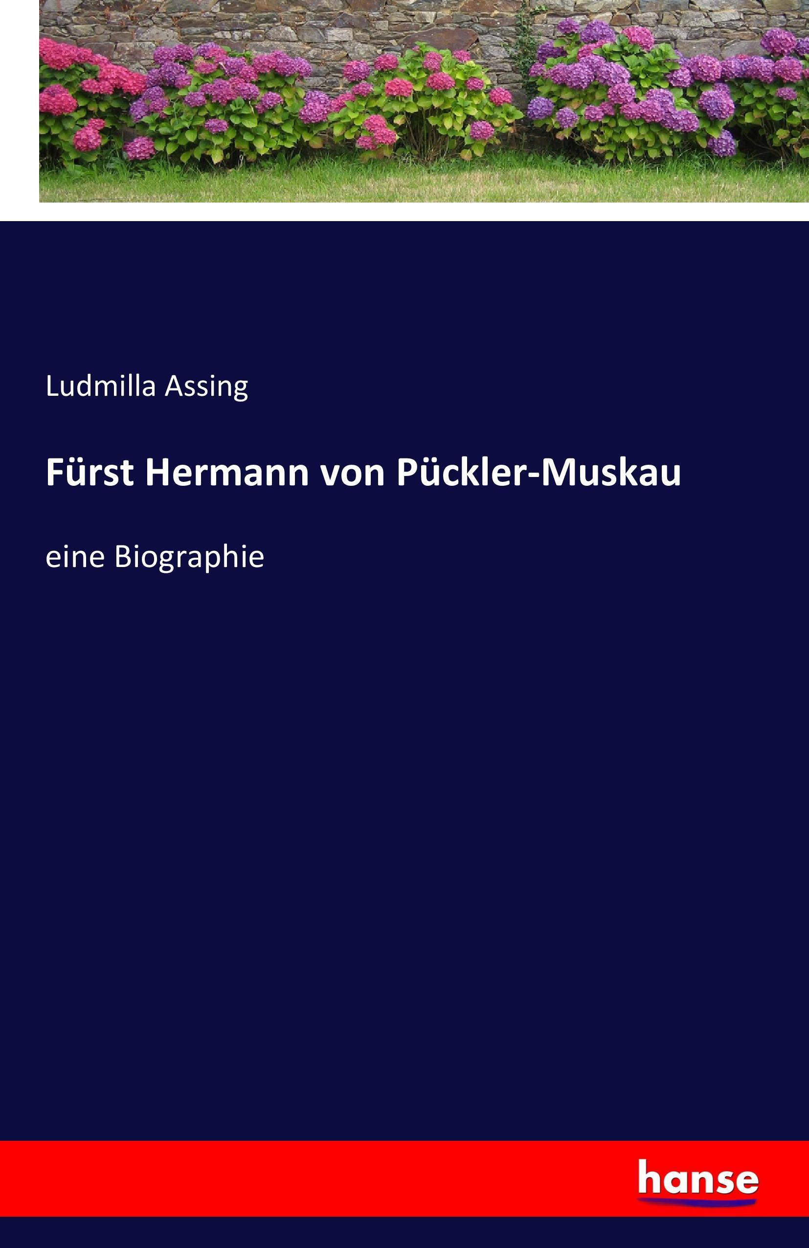 Vorderes Coverbild Fürst Hermann von Pückler-Muskau