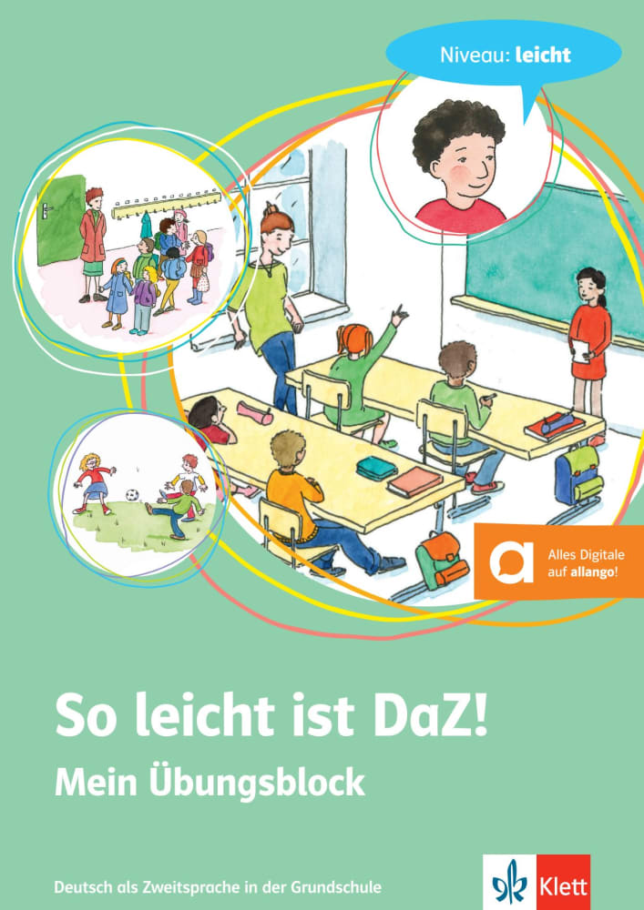 Vorderes Coverbild So leicht ist DaZ! - Mein Übungsblock. Niveau: leicht