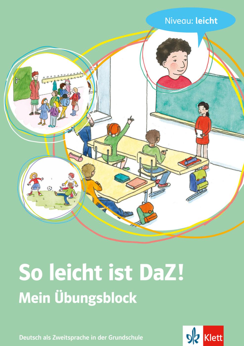 Vorderes Coverbild So leicht ist DaZ! - Mein Übungsblock. Niveau: leicht