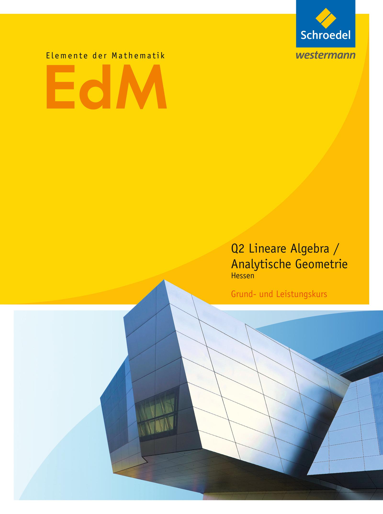 Vorderes Coverbild Elemente der Mathematik. Schulbuch. Qualifikationsphase 2. Hessen