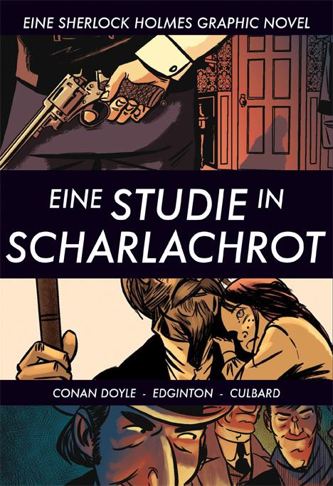 Vorderes Coverbild Eine Studie in Scharlachrot