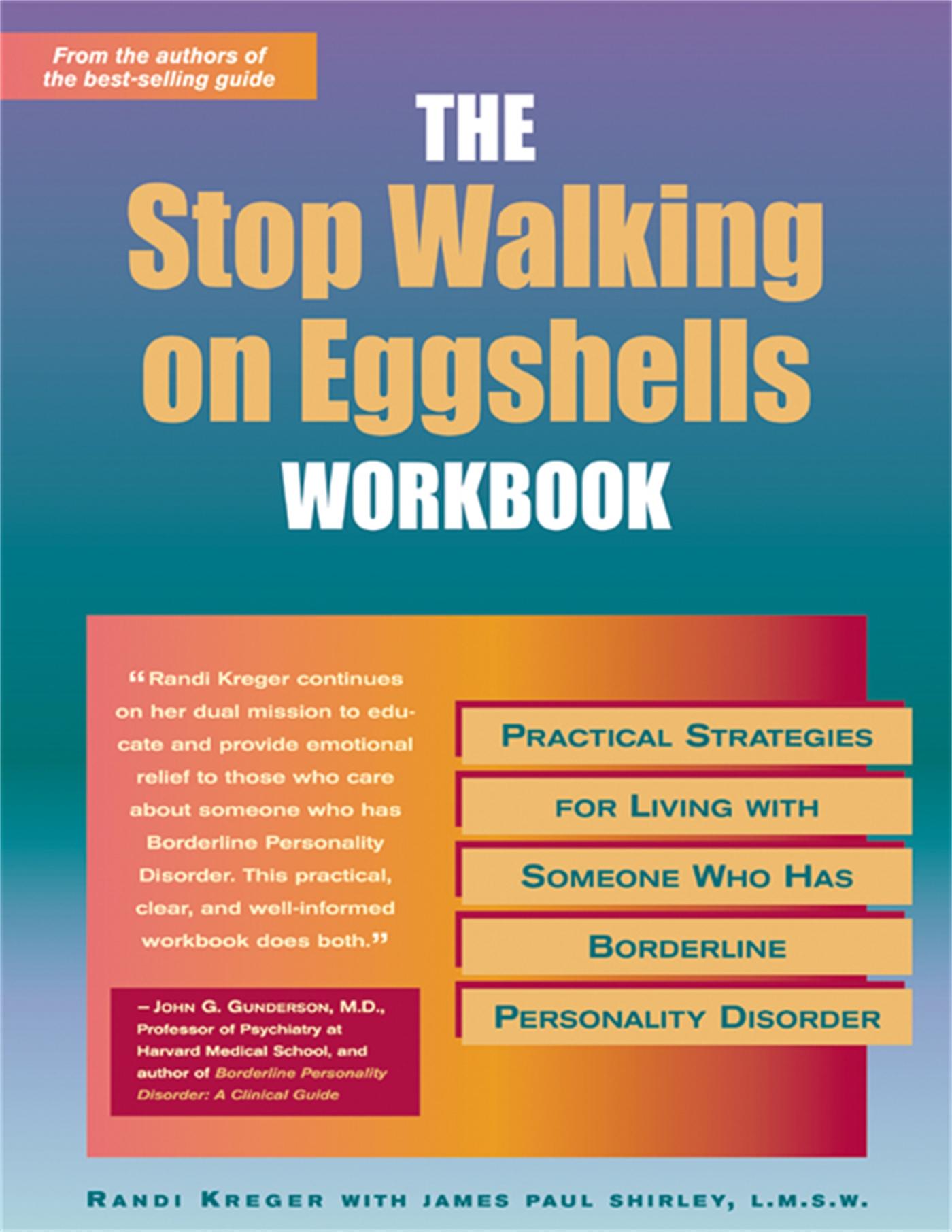 Vorderes Coverbild The Stop Walking on Eggshells Workbook