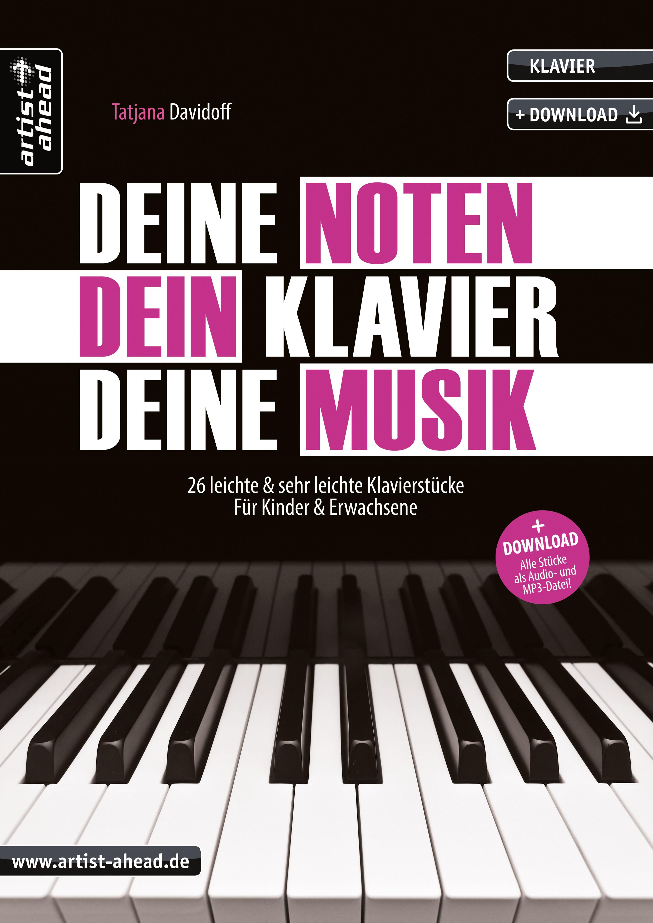 Vorderes Coverbild Deine Noten, Dein Klavier, Deine Musik