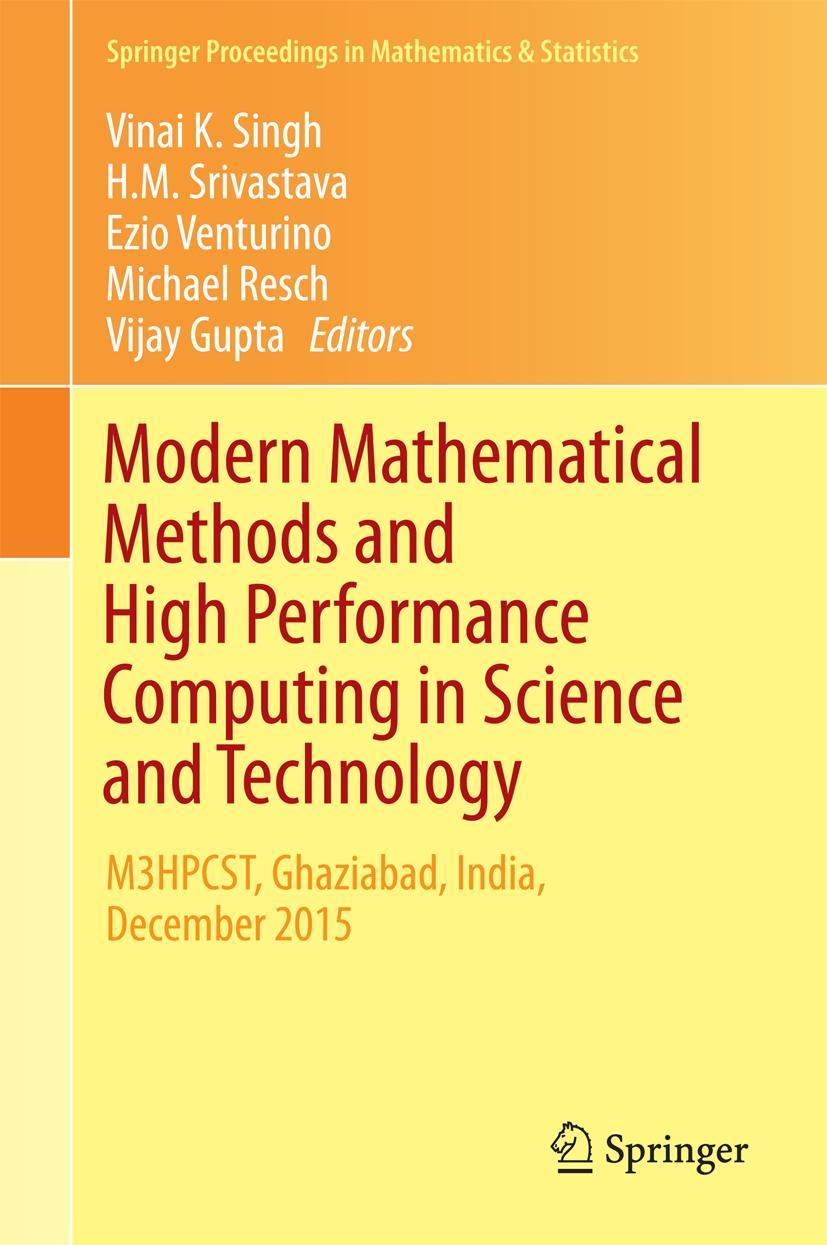 Vorderes Coverbild Modern Mathematical Methods and High Performance Computing in Science and Technology