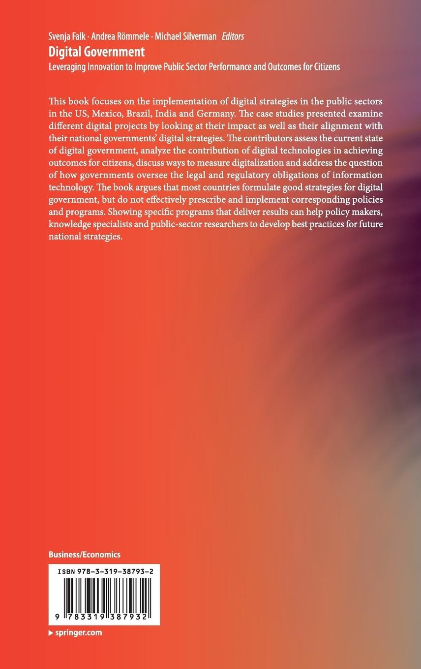 Rückseitencover Digital Government