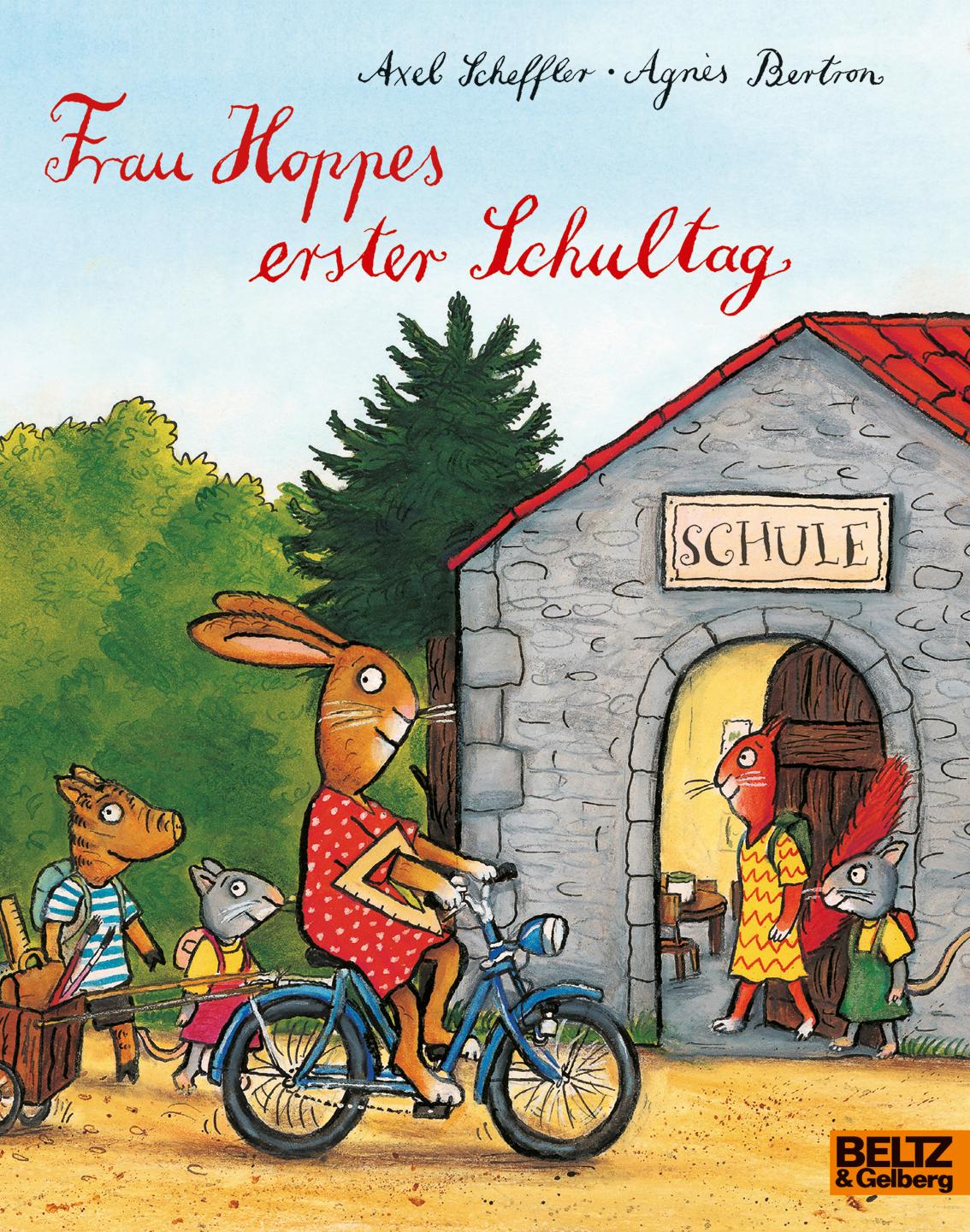 Vorderes Coverbild Frau Hoppes erster Schultag