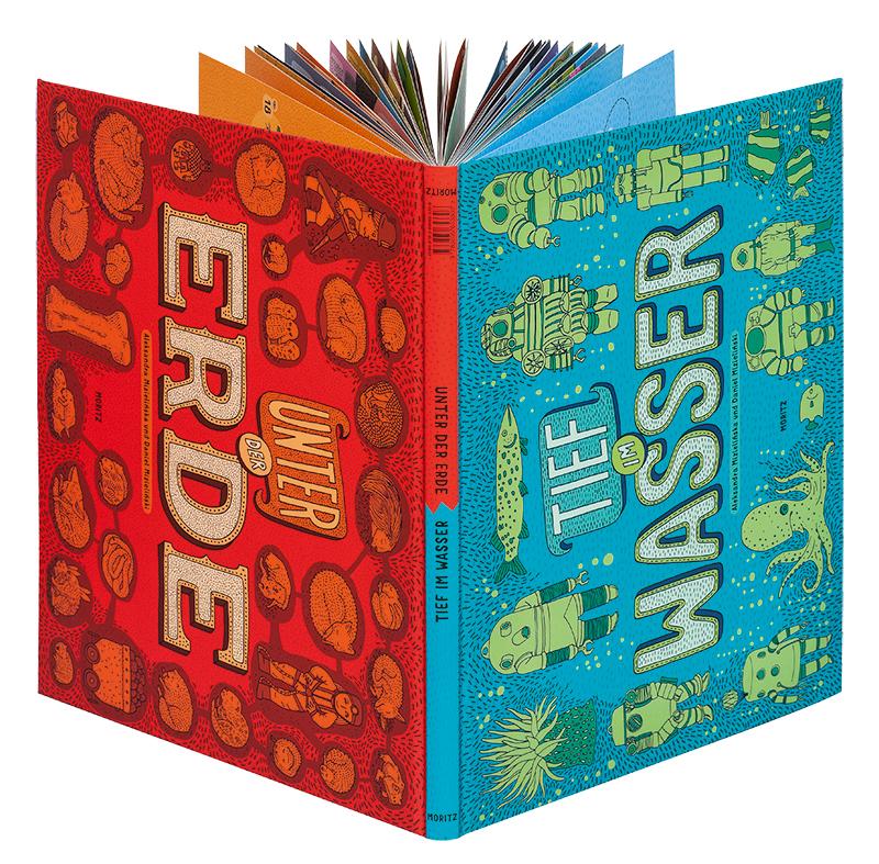 Vorderes Coverbild Unter der Erde · Tief im Wasser