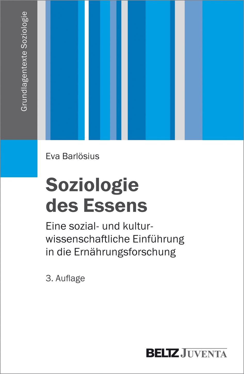 Vorderes Coverbild Soziologie des Essens