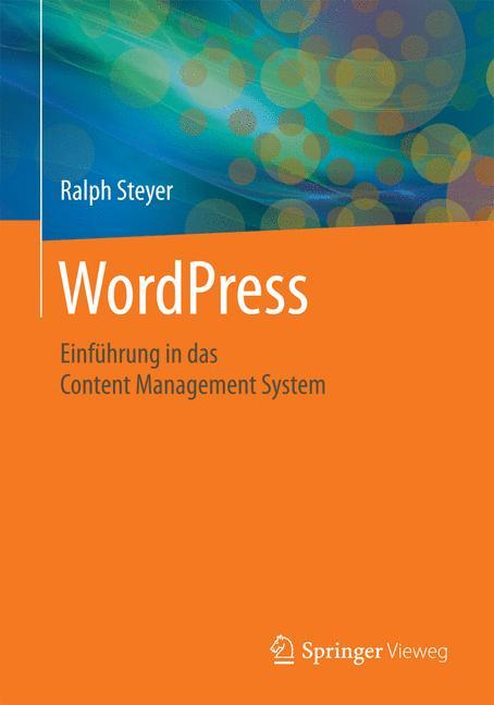 Vorderes Coverbild WordPress