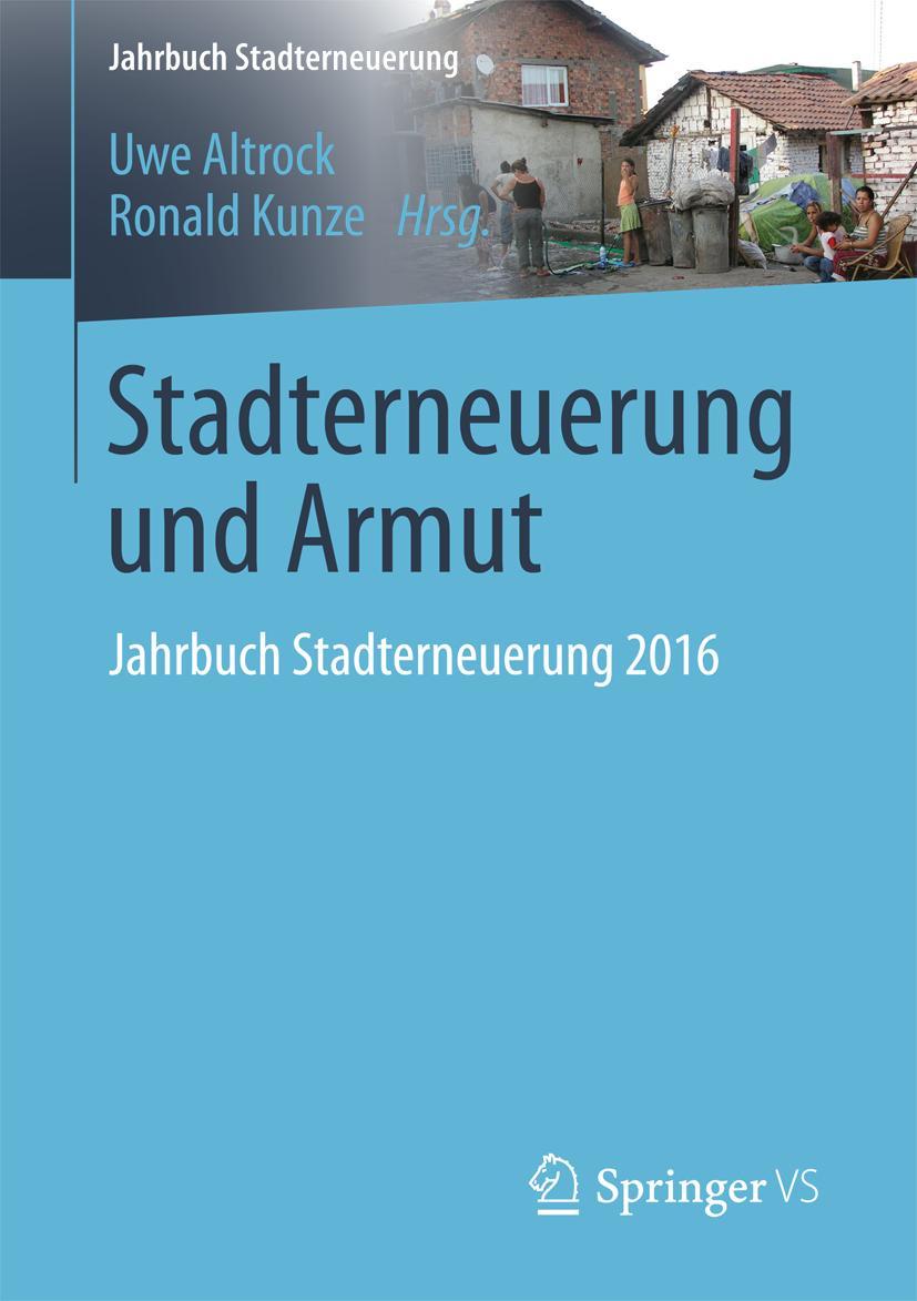 Vorderes Coverbild Stadterneuerung und Armut