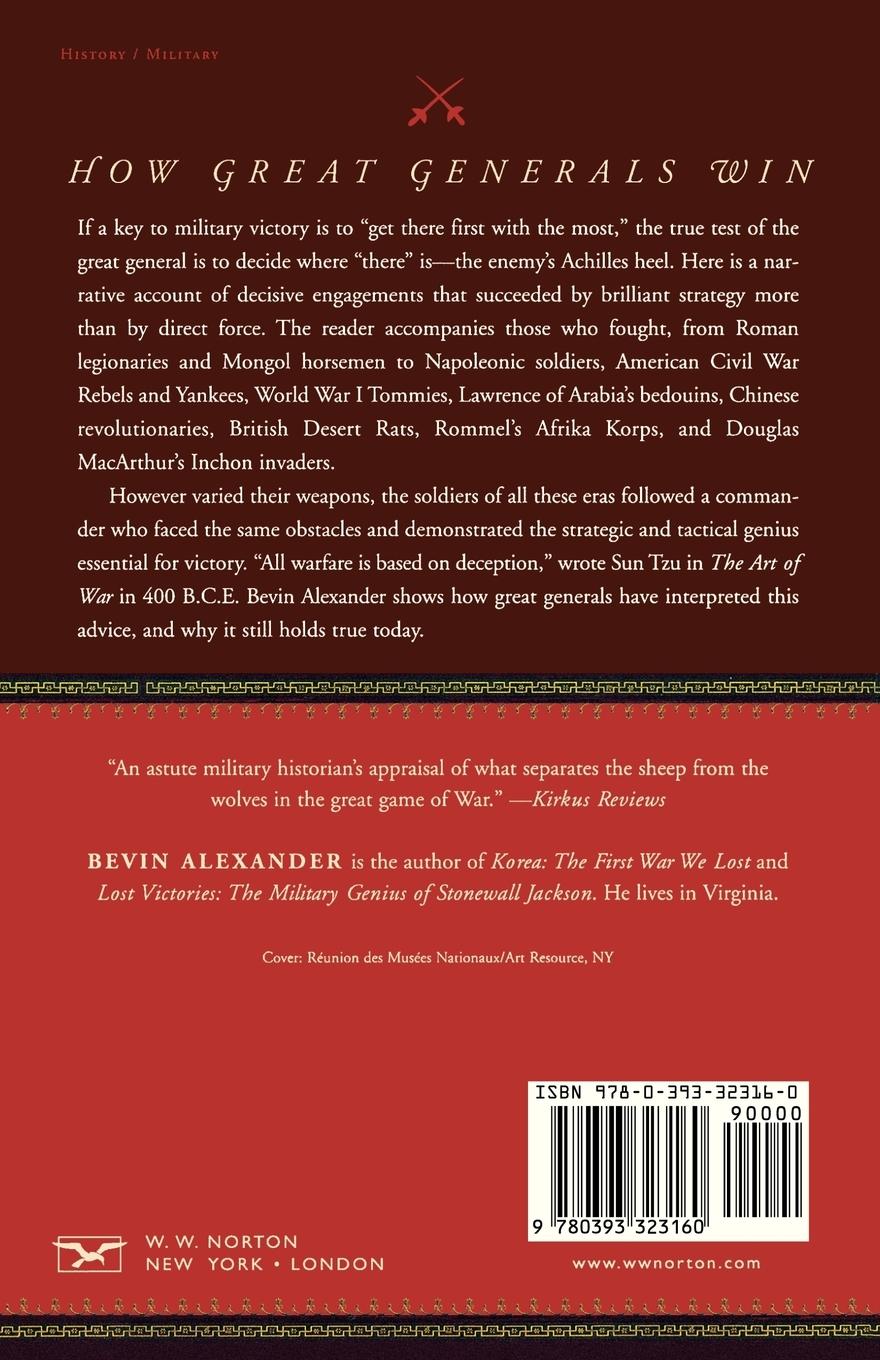 Rückseitencover How Great Generals Win