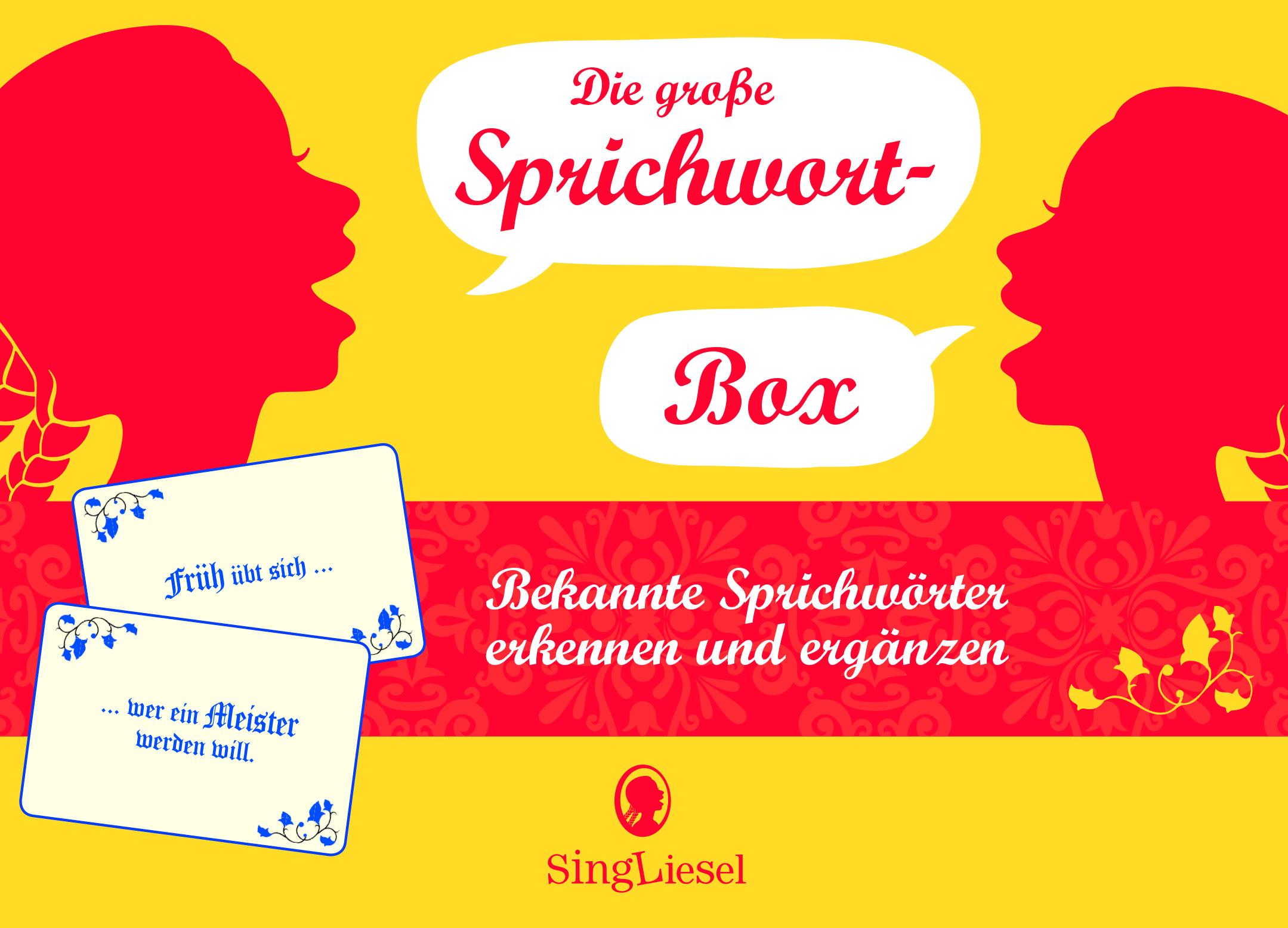Vorderes Coverbild Die große Sprichwort-Box