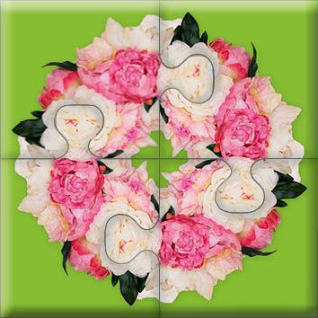 Beispielinhalt (Bild) Das "Gelingt-immer"-Puzzle Wiesenblumen