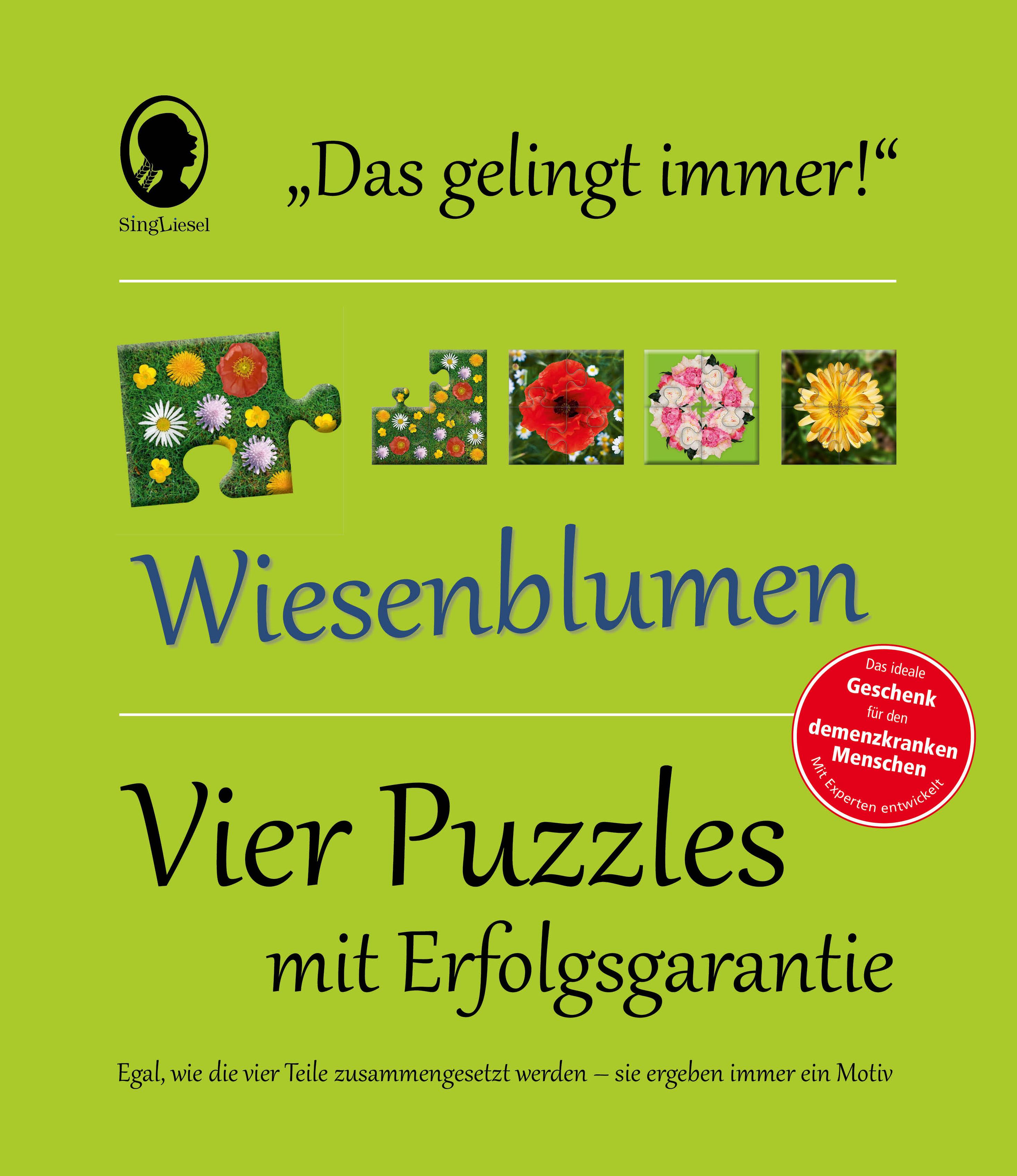 Vorderes Coverbild Das "Gelingt-immer"-Puzzle Wiesenblumen