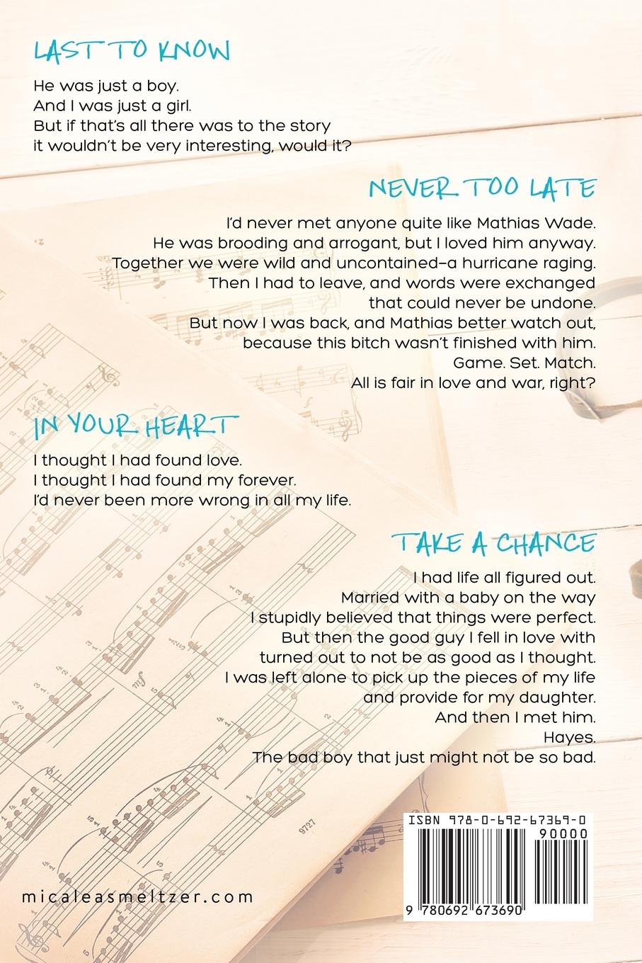 Rückseitencover Willow Creek Series