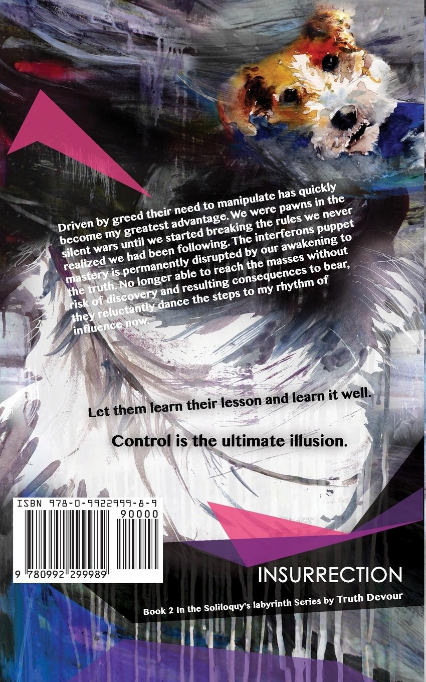 Rückseitencover Insurrection - Book 2 - Soliloquy's Labyrinth Series