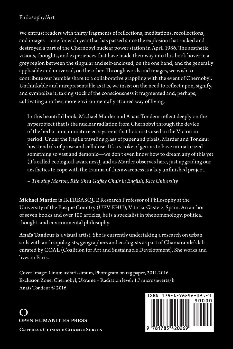 Rückseitencover The Chernobyl Herbarium