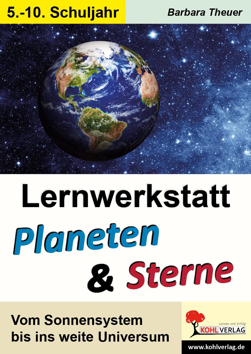 Vorderes Coverbild Lernwerkstatt Planeten & Sterne
