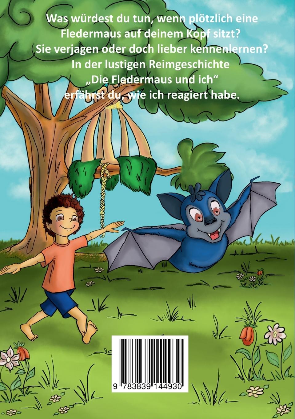 Rückseitencover Die Fledermaus und ich