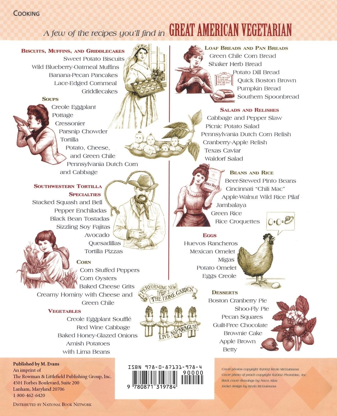 Rückseitencover Great American Vegetarian
