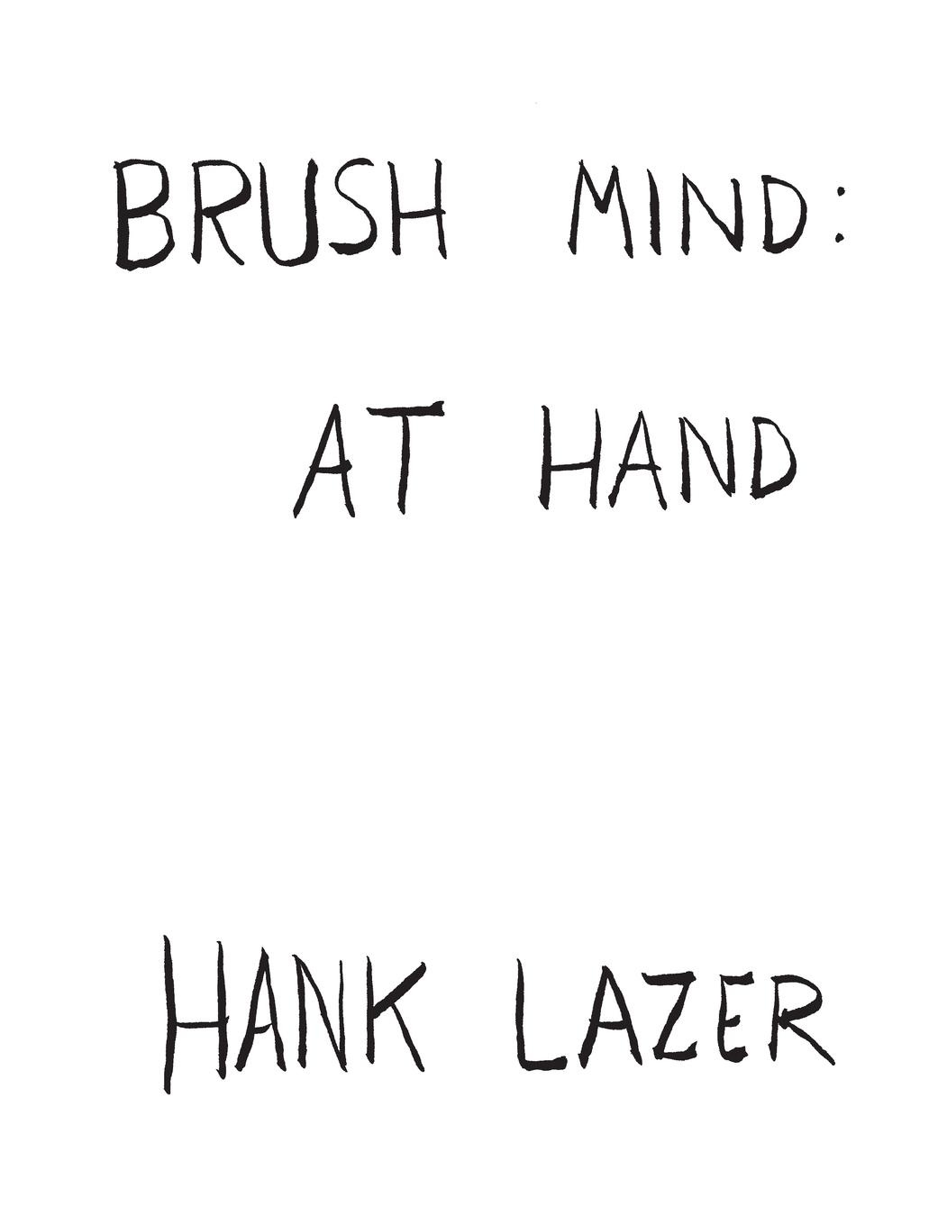 Vorderes Coverbild Brush Mind