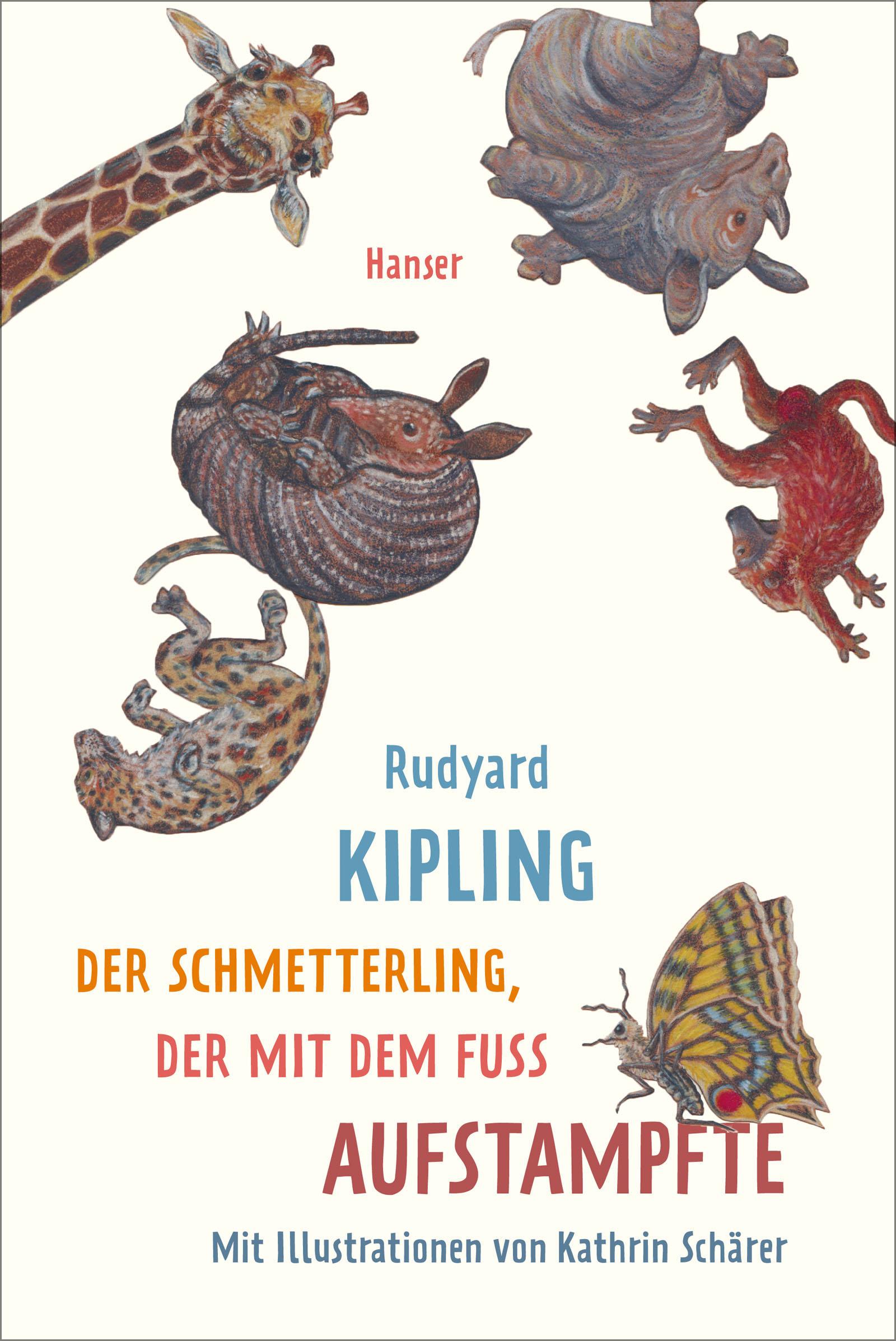 Vorderes Coverbild Der Schmetterling, der mit dem Fuß aufstampfte