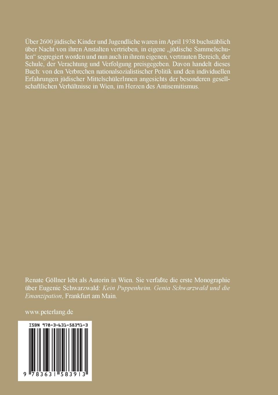 Rückseitencover Schule und Verbrechen