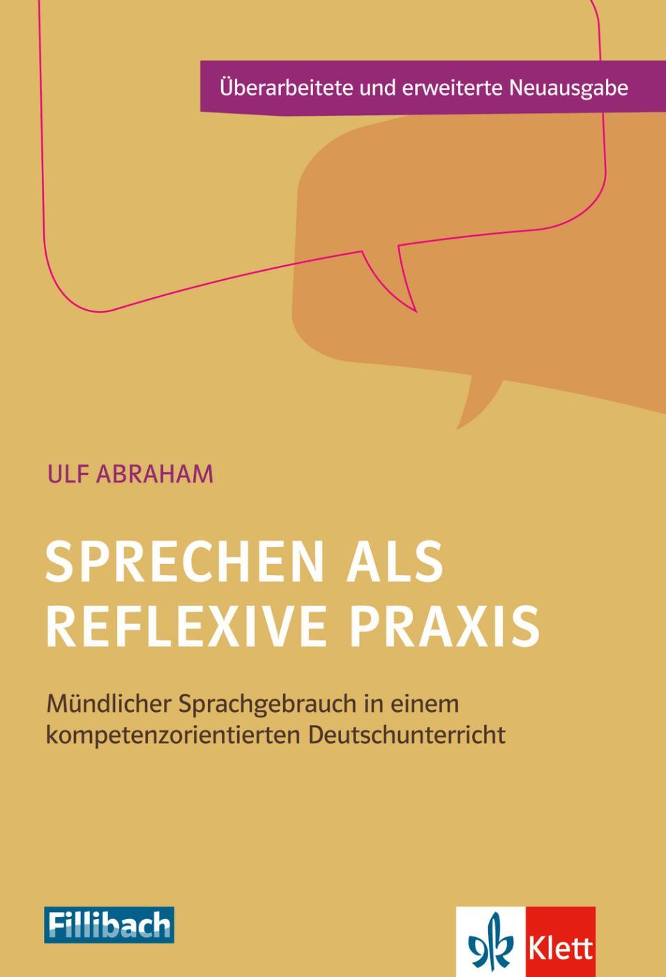 Vorderes Coverbild Sprechen als reflexive Praxis