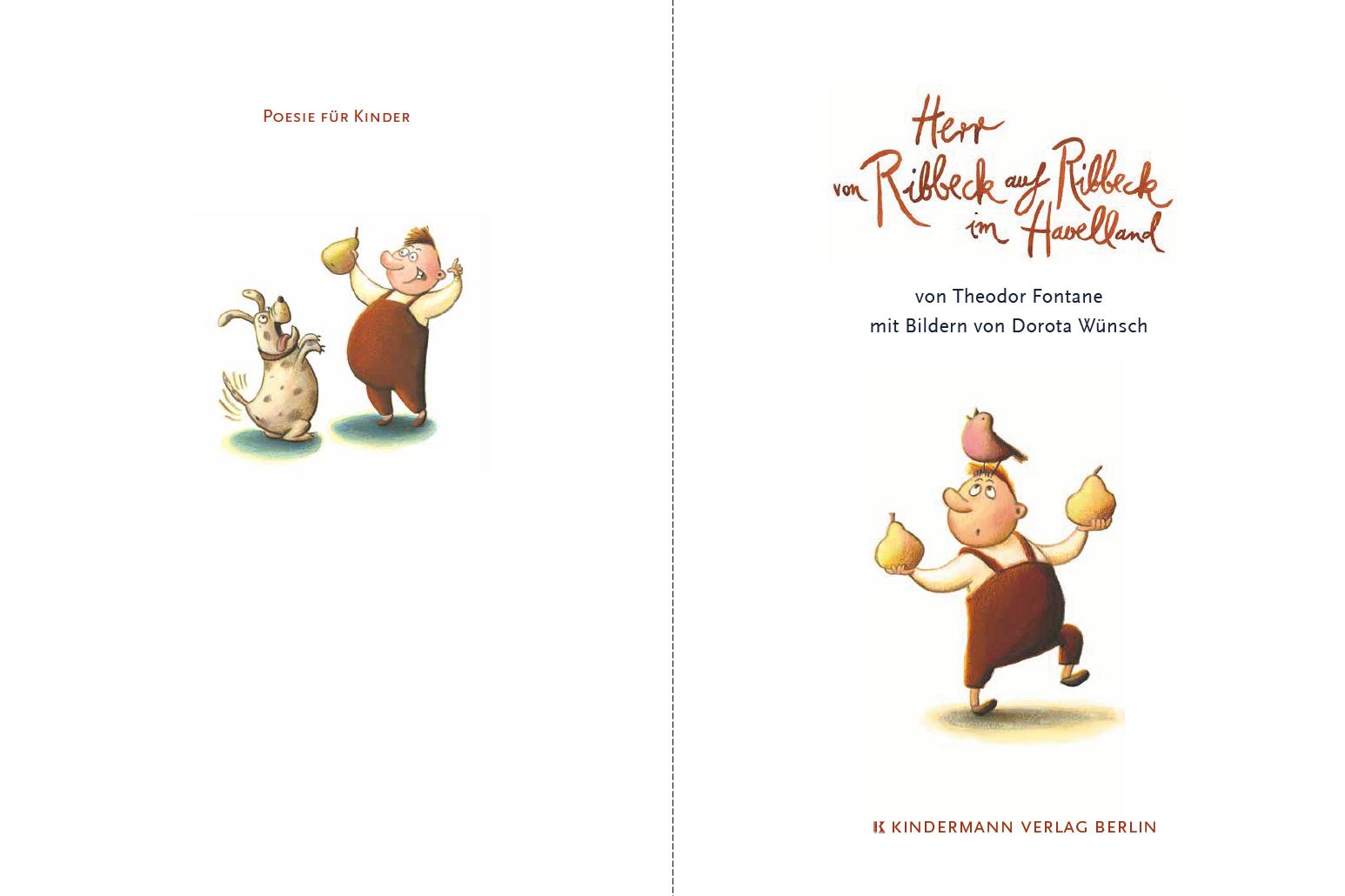 Beispielinhalt (Bild) Herr von Ribbeck auf Ribbeck im Havelland