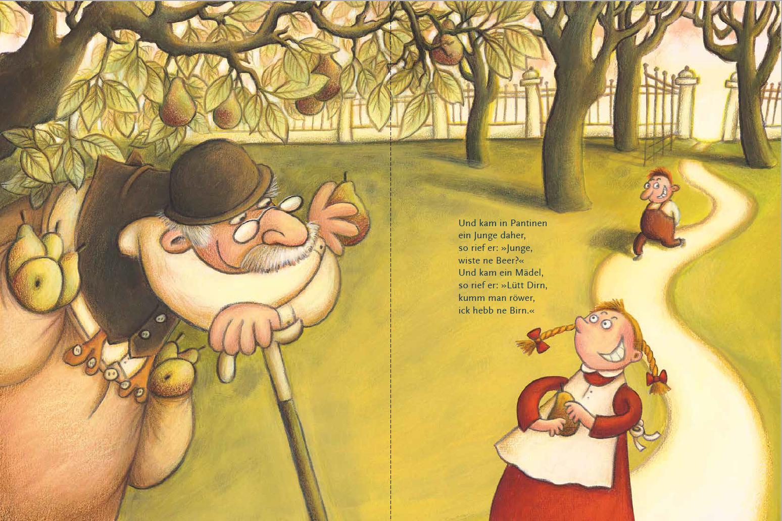 Beispielinhalt (Bild) Herr von Ribbeck auf Ribbeck im Havelland