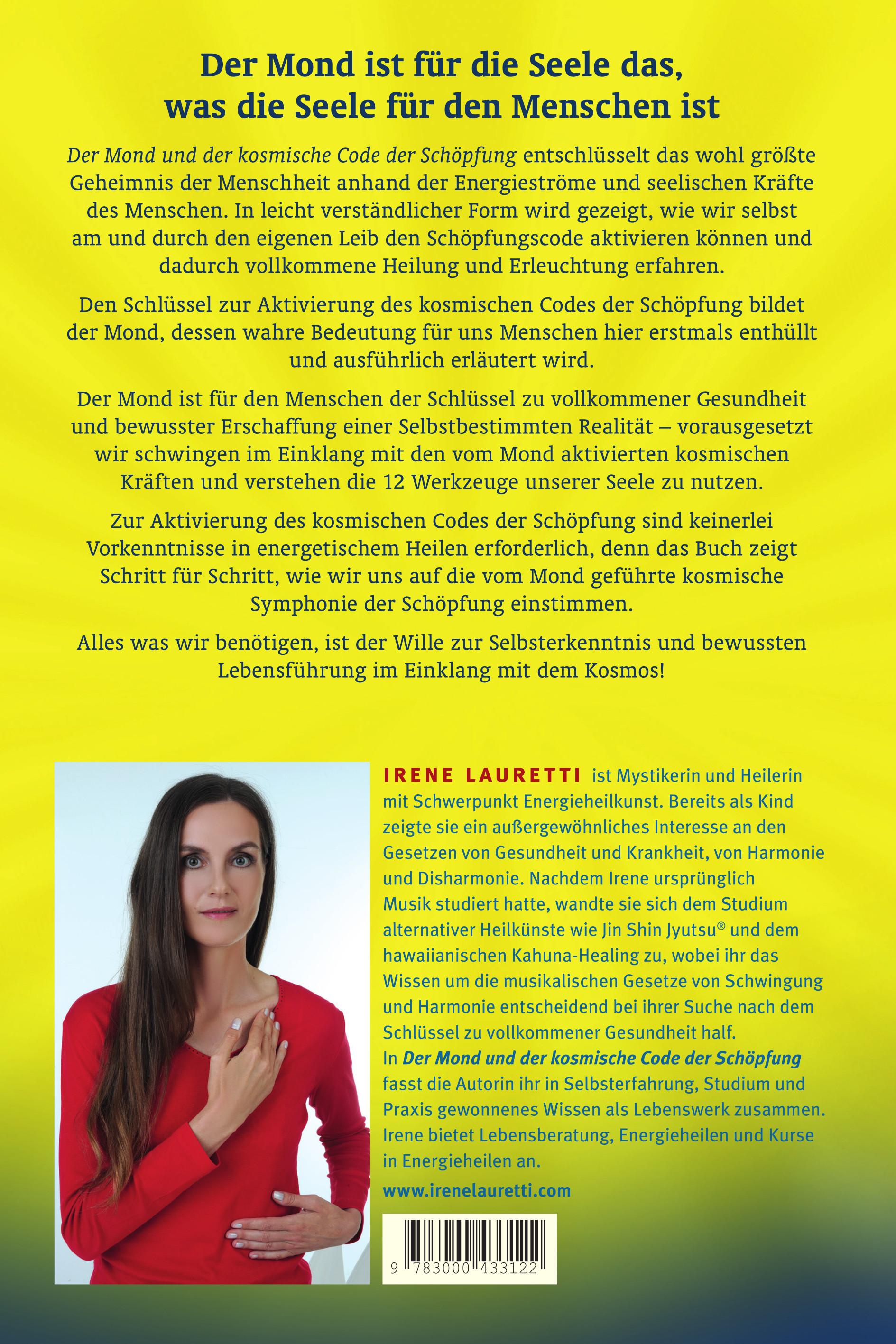 Rückseitencover Der Mond und der kosmische Code der Schöpfung: Manifestiere die Wahrheit