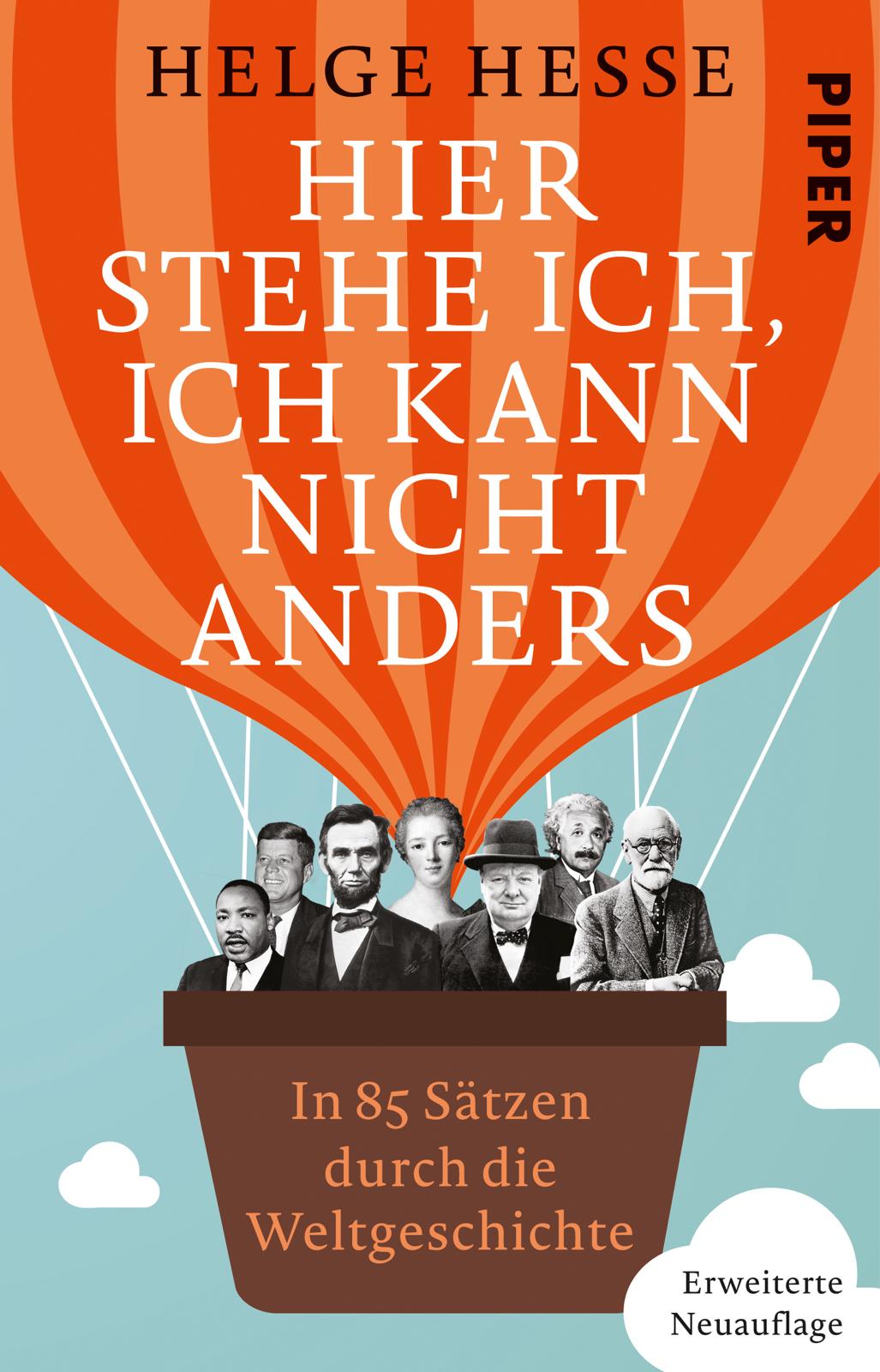 Vorderes Coverbild Hier stehe ich, ich kann nicht anders