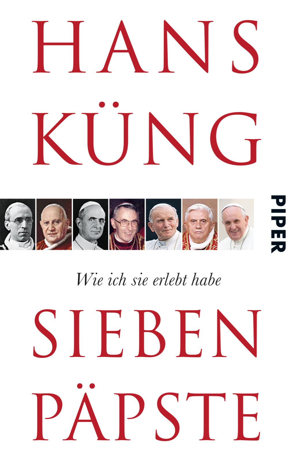 Vorderes Coverbild Sieben Päpste