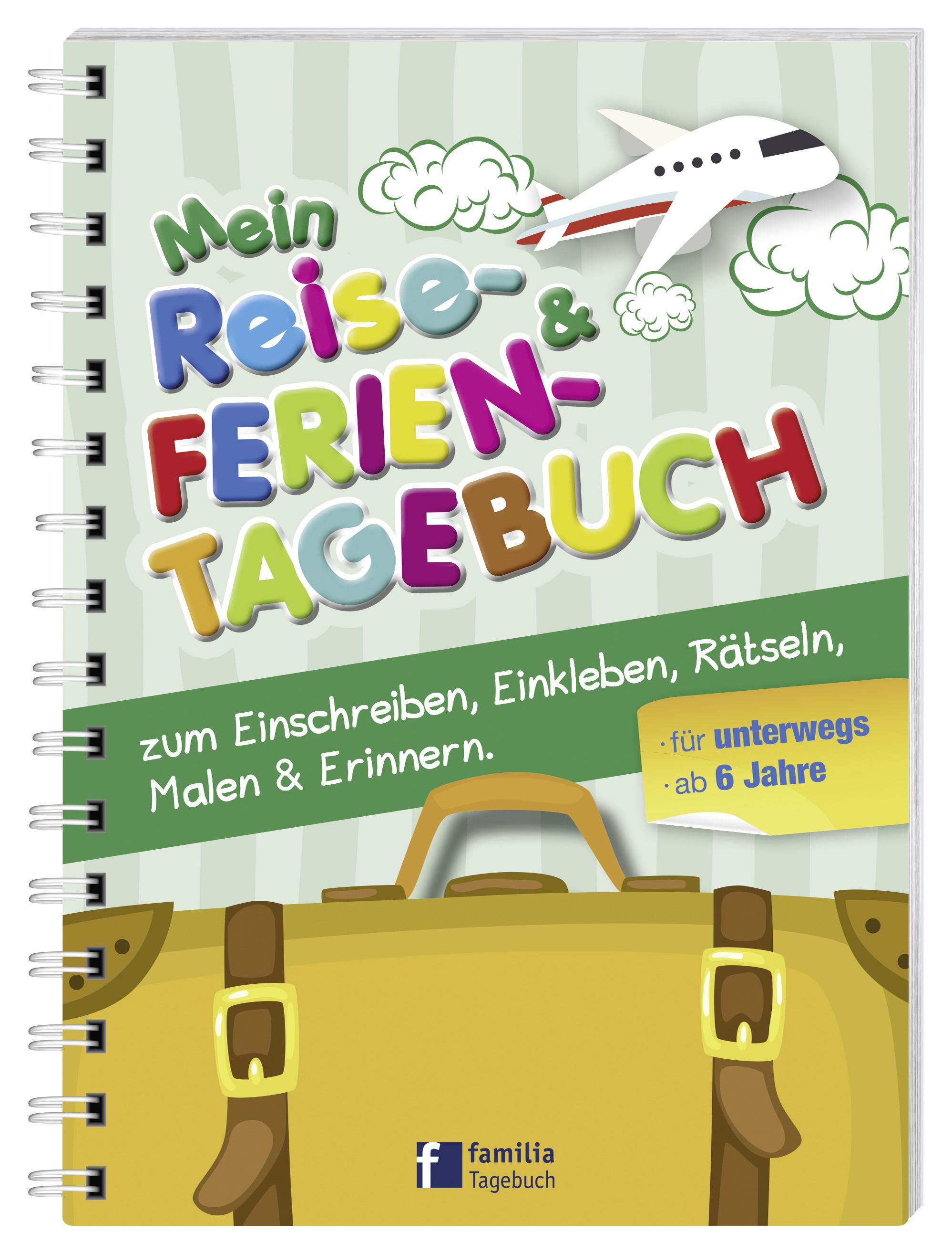 Vorderes Coverbild Mein Reise- und Ferientagebuch