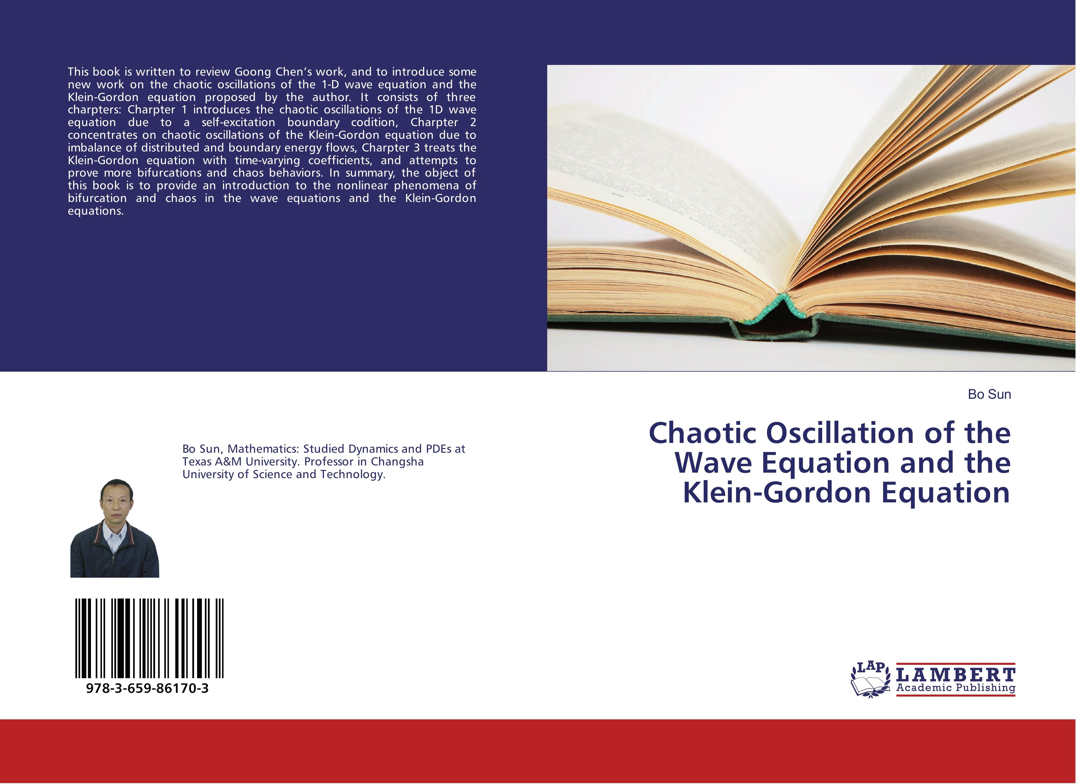 Vorderes Coverbild Chaotic Oscillation of the Wave Equation and the Klein-Gordon Equation