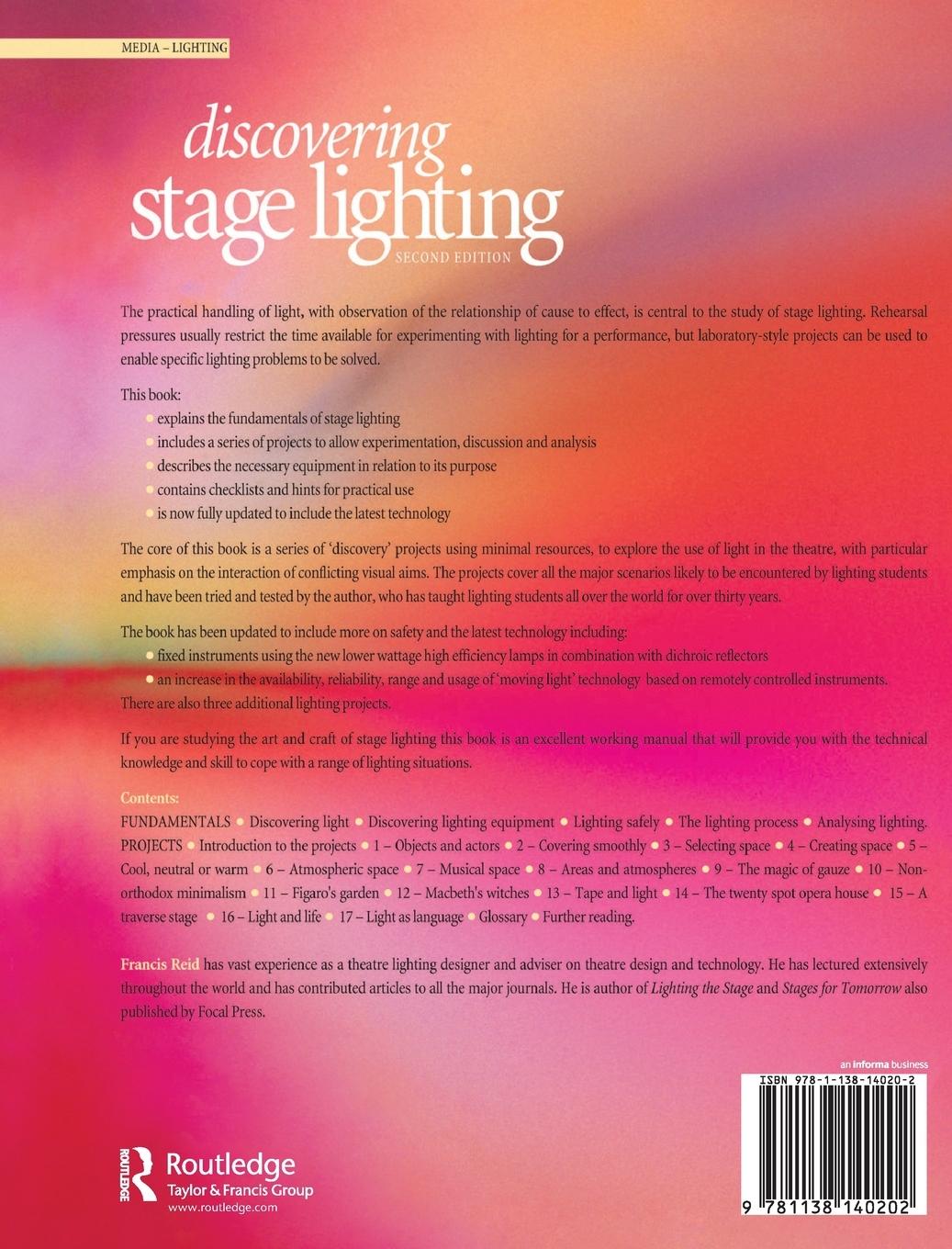 Rückseitencover Discovering Stage Lighting